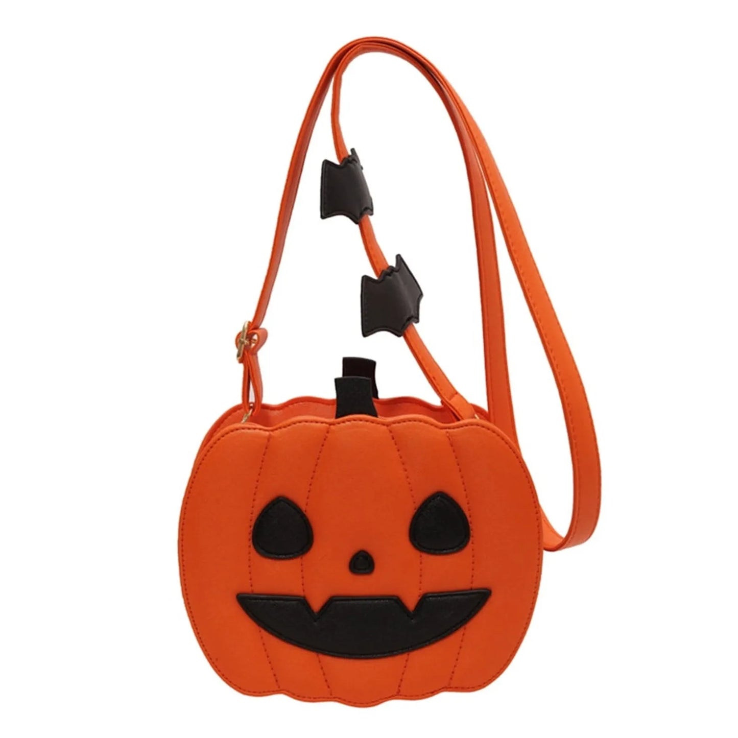 Enchanting Halloween Pumpkin Bag Devilish Style with Ghost Skull Accent Fashion Purse for Women & Girls